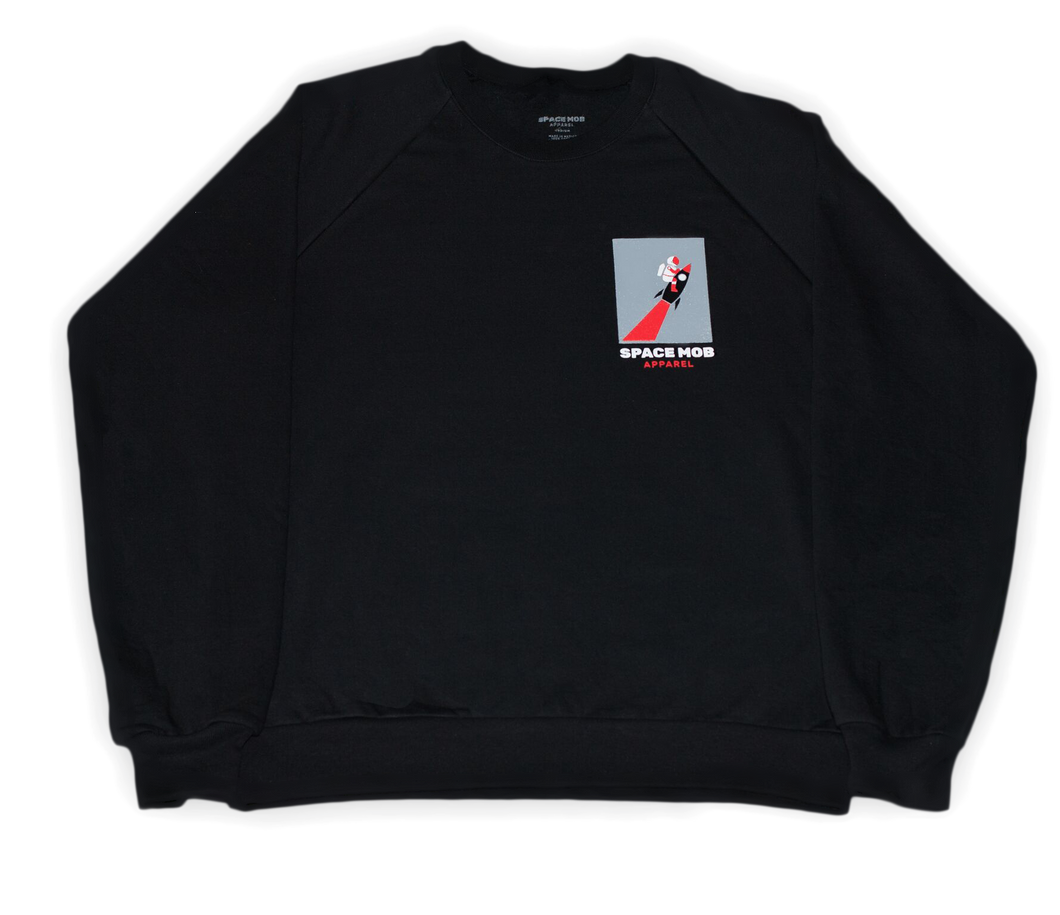 SPACE MOB BOX LOGO LONG SLEEVE T-SHIRT